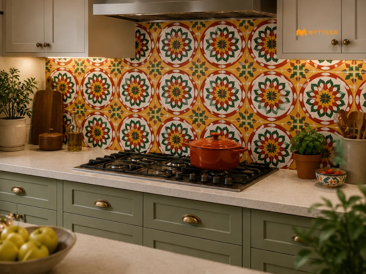 The Moroccan Kitchen Backsplash